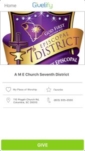 A.M.E. Church Seventh District